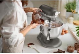 KitchenAid keukenmachine - Artisan - In hoogte verstelbare kom - 375 W - 11 snelheden - 3 RVS accessoires - 5,6L - Zilver — thumbnail 3