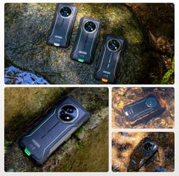 DOOGEE Fire 7 5G -Robuuste Smartphone-Outdoor Phone-16GB + 256GB/2TB- Android 15-6.6 inch HD+90Hz -13000mAh/18W -64MP+16MP AI Dual Camera-Construction Site Dedicated Phone-IP68 Waterproof-Dustproof-NFC-OTG-3 Card Slots — thumbnail 2