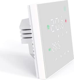Slimme WiFi Thermostaat met Touchscreen voor Elektrische Verwarming en Gasboiler - Programmeerbaar & Energiebesparend — thumbnail 3