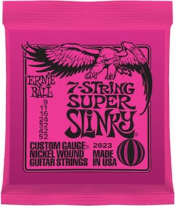 Ernie Ball 2623 Super Light elektrische gitaarsnaren 7-snarig (009-052) — thumbnail 1