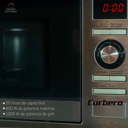 Inbouw Magnetron 20 Liter 800W Roestvrij Staal — thumbnail 4