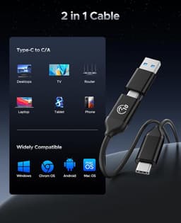 Externe SSD 2TB USB 3.2 Gen2 Hoge Snelheid tot 1000MB/s Draagbare Opslag — thumbnail 2