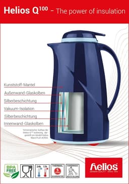 Helios Wave Picco Vacuüm Kruik Cappuccino 0.3 Liter — thumbnail 5
