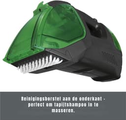 MIRA®Tapijtreiniger Stofzuiger – Professionele Stoomreiniger – Draagbare Vlekkenreiniger - Groen - 40cm x 25cm x 17cm — thumbnail 4