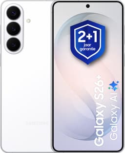 Samsung Galaxy S26 Plus - Smartphone - 512GB - White + 1 jaar extra garantie — thumbnail 1