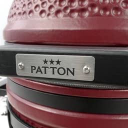 Patton Premium Compact 15" Kamado - Rooster Ø33,5 cm - Bordeaux — thumbnail 4