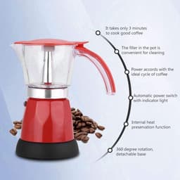 Elektrisch Espressomachine voor 6 Koppen - Snelle Italiaanse Koffiezetapparaat — thumbnail 2