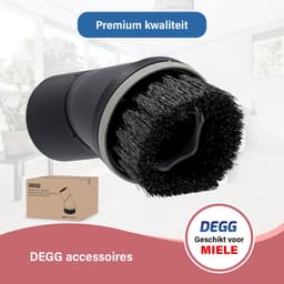 DEGG® - Stofzuiger Plumeau 35mm - Geschikt voor Miele - Opzetstuk Stofzuiger - Stofzuiger Mond - Opzetborstel - Plumeau Stofzuiger Mondstuk - Stofzuiger Hulpstuk - Plumeau Compact — thumbnail 4