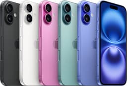 Apple iPhone 16 - 128GB - Wit — thumbnail 3