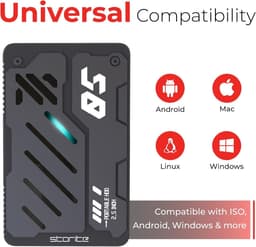 Externe Harde Schijf - Draagbare Opslag - Back-up Gegevens - Snelle USB 3.0 - 320 GB Capaciteit — thumbnail 4