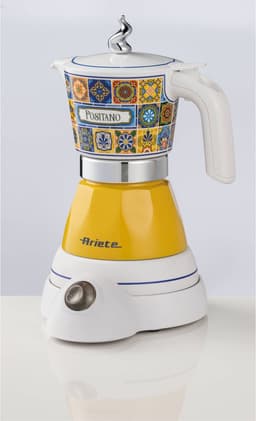 Ariete 1358/1P - Mokina Positano- elektrische design percolator - 400 Watt - 2/4 kopjes - warmhoudfunctie — thumbnail 5