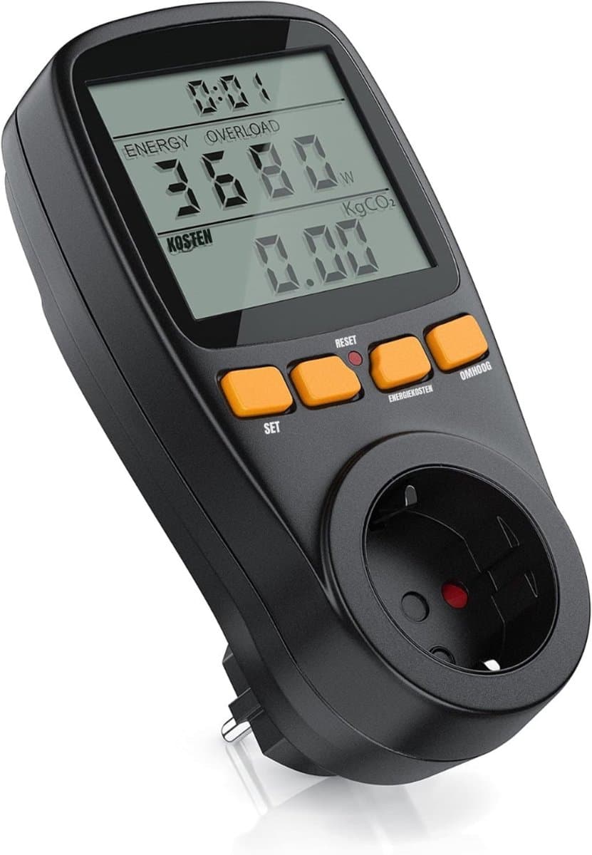Core® P1 Meter – Ph Meter - Zwart - 6cm x 7cm x 15cm — afbeelding 1