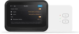 Thermostaat | Zwart | Wifi thermostaat met app | Bedraad 4-draads | In- of opbouw | Hold Temp & Holiday — thumbnail 3