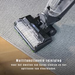 Nexvo® Steelstofzuiger met snoer - Steelstofzuiger - Stofzuiger - Grijs/Groen - ‎25cm x 27cm x 112cm — thumbnail 3