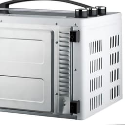 Heteluchtfriteuse Oven - Multifunctionele Kookplaat - Thuis Koken - Visueel Kookvenster - 40 Liter - Wit — thumbnail 3