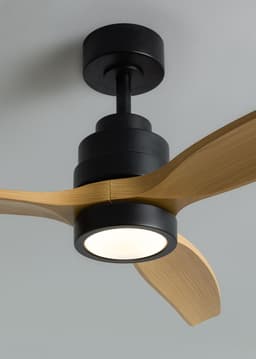 CREATE - Stille plafondventilator met technische ABS bladen 40W (Ø132cm) - Met licht LED - Afstandsbediening - 6 snelheden - Programmeerbaar - WIND STYLANCE — thumbnail 5