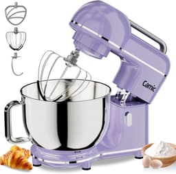 Kneedmachine Keukenmachine - Bakmachine Mixer - Zelf Bakken - 3-in-1 Functionaliteit - 7 Liter Capaciteit - Lichtpaars — thumbnail 1