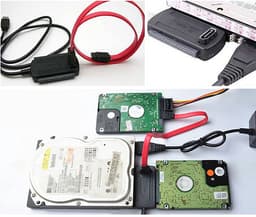 USB 2.0 Adapter naar IDE en SATA Kabel voor 2.5" en 3.5" Harde Schijven — thumbnail 5