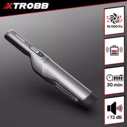 Xtrobb Draadloze handstofzuiger met sterke zuigkracht voor auto en interieur — thumbnail 2