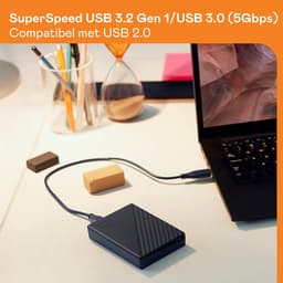 Harde Schijf Extern - Draagbare - 1TB Opslag - Data — thumbnail 4