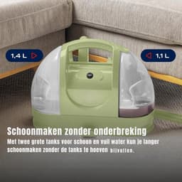 MIRA® Tapijtreiniger machine - Tapijtreiniger - Tapijtreiniger apparaat - Groen - ‎46cm x 24cm x 35cm — thumbnail 4
