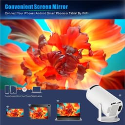 Lexium Mini beamer - Projector - Beamerscherm - Projectiescherm - Outdoor & Indoor Projector - — thumbnail 4