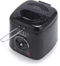 Progress EK2969PBLKVDE Compacte 1L Mini Friteuse - Verwijderbare antiaanbak kookmand, Gemakkelijk te reinigen, Antislip, Instelbare temperatuurregeling, Aanrecht frietpan, Geurreducerend filter, 950W — thumbnail 4
