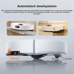 Roborock Q10 PF - Robotstofzuiger met dweilfunctie - 10000Pa - Dubbele anti-klit - automatisch wissen - LiDAR-navigatie - 8 mm automatisch liftend mopsysteem - verboden zone - S8/Q5 Max/Q8 Max upgrade(Q10 X5) — thumbnail 4
