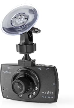 Nedis Dash Cam - 1080p@30fps - 12.0 MPixel - 2.7 " - LCD - Parkeer sensor - Bewegingsdetectie - Donkergrijs — thumbnail 5