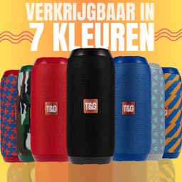 Pulver Draadloos Speaker Zwart - Muziek box - TG Prox - 10 watt - Speakers – Draadloos – werkt op bluetooth — thumbnail 2