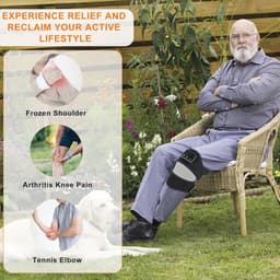 Verwarmd kniemassageapparaat voor pijnverlichting - Draadloos en multifunctioneel voor knie, schouder en elleboog — thumbnail 5