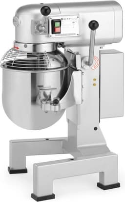 HENDI Planeetmixer – 10L – Gietijzeren behuizing – 3 snelheden – Inclusief accessoires — thumbnail 1