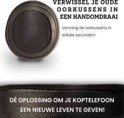 Somstyle Oorkussens Geschikt voor Steelseries Arctis 1, 3, 5, 7, 7P, 7X, 9 , 9X Pro & Prime (Wireless) Headset - 2 Stuks - Gel - Zwart — thumbnail 4