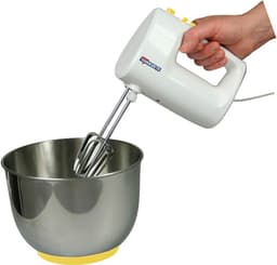 Keukenmachine - Mixer - Bakken en Koken - 5 Snelheden - 3 Liter Kom - Zilverkleurig — thumbnail 2