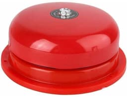 100 dB roestvrijstalen elektrische bel, 6 inch interne slag, geschikt voor brandalarmen, noodevacuatie, school- en treinstationalarmen (24V) — thumbnail 1