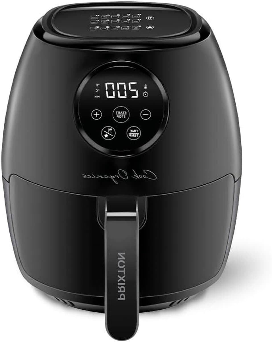 Heteluchtfriteuse - Airfryer - Gezond Koken - Olievrij - 35 Liter - Zwart — afbeelding 1
