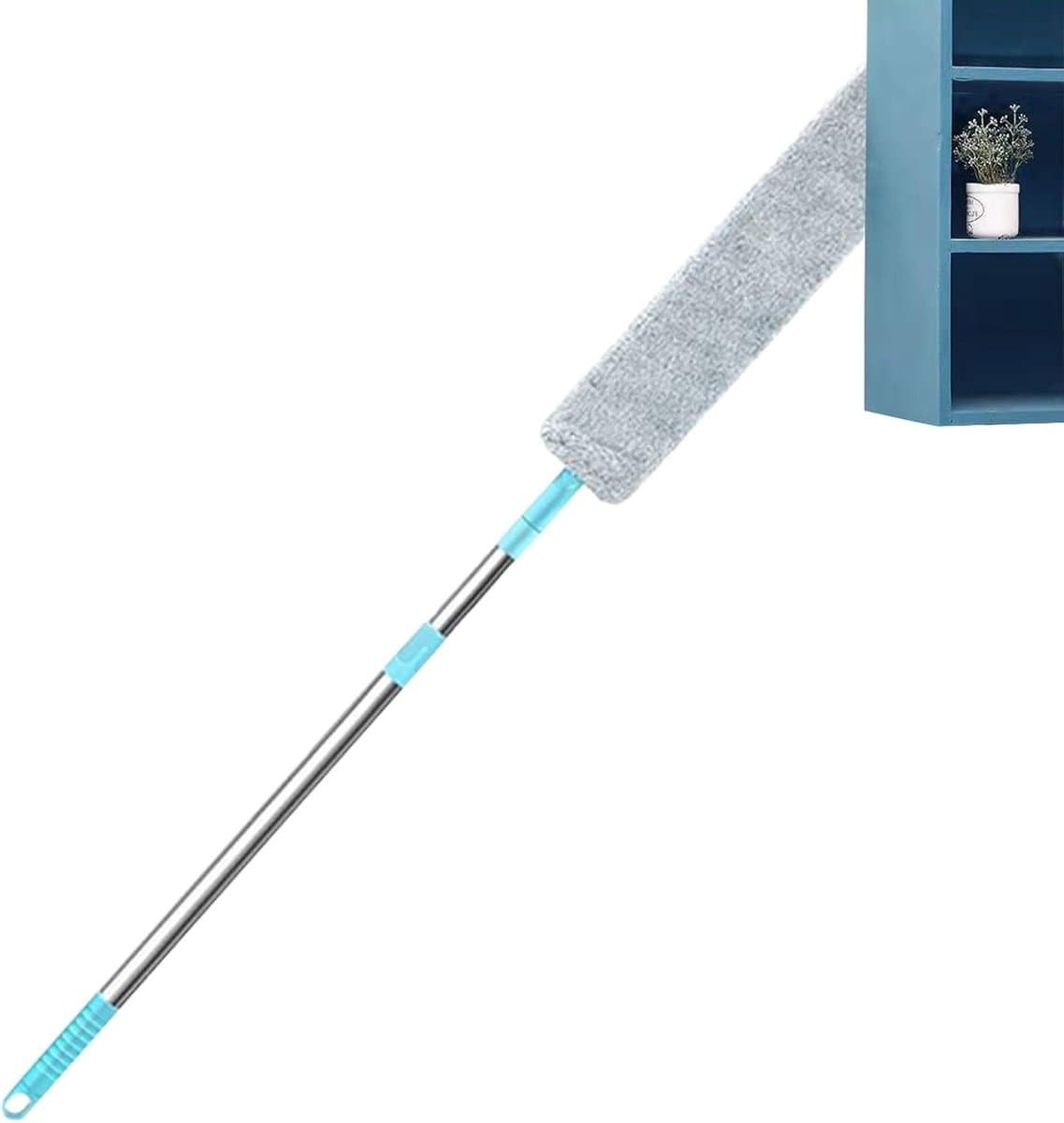 Schoonmaakgereedschap Onder Apparaten - Stofverwijderaar - Moeilijk Bereikbaar Schoonmaken - Intrekbare Steel - 126 cm - Enkel kenmerk — afbeelding 1