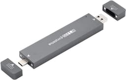 Dual Protocol Adapter Kaarten M.2 NGFF & NVME naar USB 3.2/Type C Converter voor M.2 Hardeschijven en Lezers — thumbnail 3
