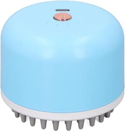 Draagbare elektrische massageborstel voor huisdieren, verlichting van spanning en pijn voor katten en honden, met 4 massagekoppen en draadloos ontwerp — thumbnail 1
