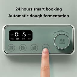 Elektrische Deegmixer - Kneedmachine Keuken - Zelf Bakken - Constante Temperatuur - 5L Capaciteit - Groen — thumbnail 5