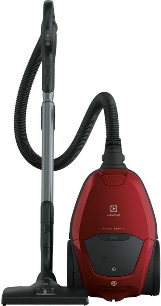 Stofzuiger met zak - Cilinderstofzuiger - Huishouden Schoonmaken - SmartMode Technologie - 35 Liter - Rood — afbeelding 1