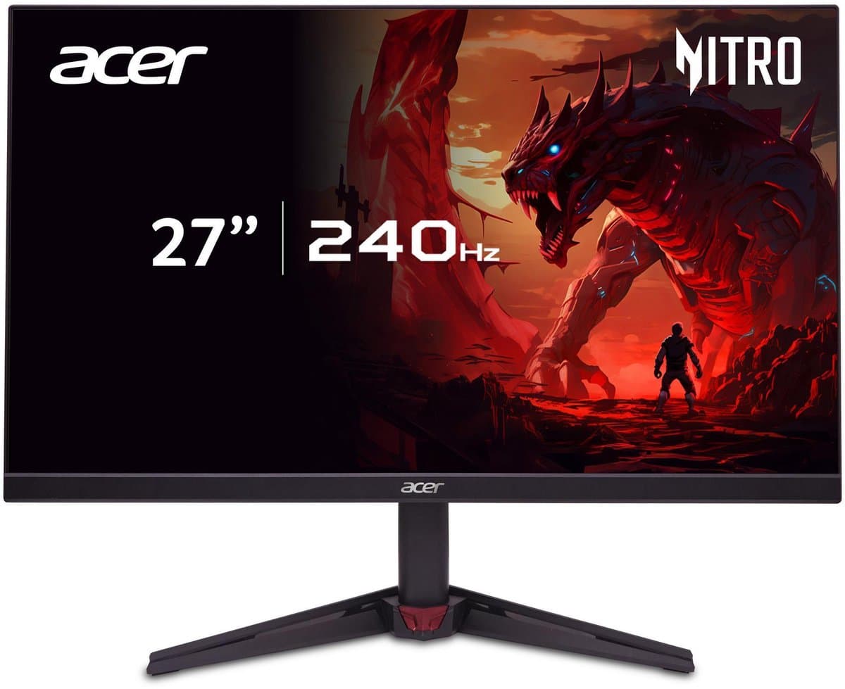 Acer UM.HV0EE.309 computer monitor 68,6 cm (27") 1920 x 1080 Pixels Full HD LED Zwart — afbeelding 1