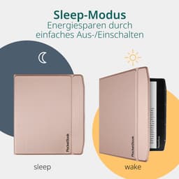 PocketBook Era Lite e-reader Stone Green – 7 inch – 16 GB – spatwaterdicht + Stone Green met Beige Flip Cover – voordeelbundel — thumbnail 2