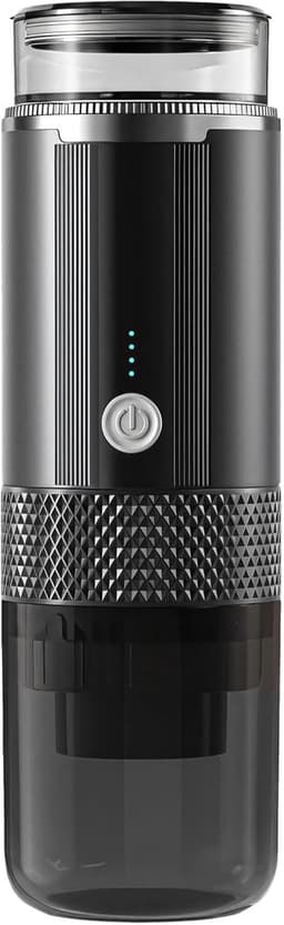 OLOEY Draagbaar koffiezetapparaat-automatisch mini draadloos koffiezetapparaat-oplaadbaar-met ingebouwde batterij-geschikt voor reizen, kamperen-autorijden-thuis en op kantoor-compatibel met K-Cup koffiecapsules — thumbnail 1