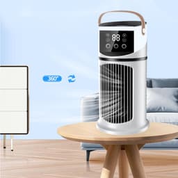 Draagbare Airco - Persoonlijke Koeler - Ruimte Koelen - Instelbare Mistfunctie - 640ml Tank - Wit — thumbnail 2