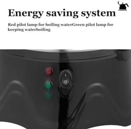 Elektrische Turkse Theemaker, 3L Roestvrijstalen Theepot & 1L Keramische Theepot, Waterkoker Met Twee Lagen En Warmhoudfunctie Voor Turkse Thee, Koffie En Gearomatiseerde Thee. — thumbnail 2