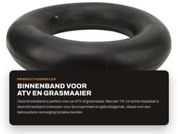 Dailygoods- Binnenband 500-12 inch - TR-13 Klepsteel - Stevige Binnenband - Lekbestendig - Geschikt voor Grasmaaiers/ATV's - Hoogwaardig Rubbermateriaal — thumbnail 5