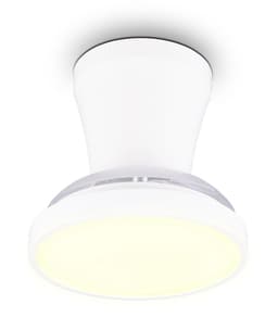 REALITY MOSS - Ventilator - Wit - incl. 1x SMD 13 W - Afstandsbediening - Geintegreerde dimmer - Traploos instelbare lichtkleur - Geheugenfunctie - Zomer- en wintermodus - 6 snelheidsniveaus — thumbnail 5
