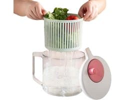Groente Wasmachine - Fruit Spinner - Snel Drogen - Handmatige Bediening - 235 cm - Meerkleurig