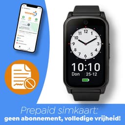 Weewise WS78 - Het kleinste meest complete GPS-horloge voor senioren - Valdetectie - SOS knop - GPS Tracker - GPS Horloge Ouderen - Alarm Horloge - SOS Horloge - Valdetectie - Alzheimer - Dementie - Alarmknop - Videobellen — thumbnail 4